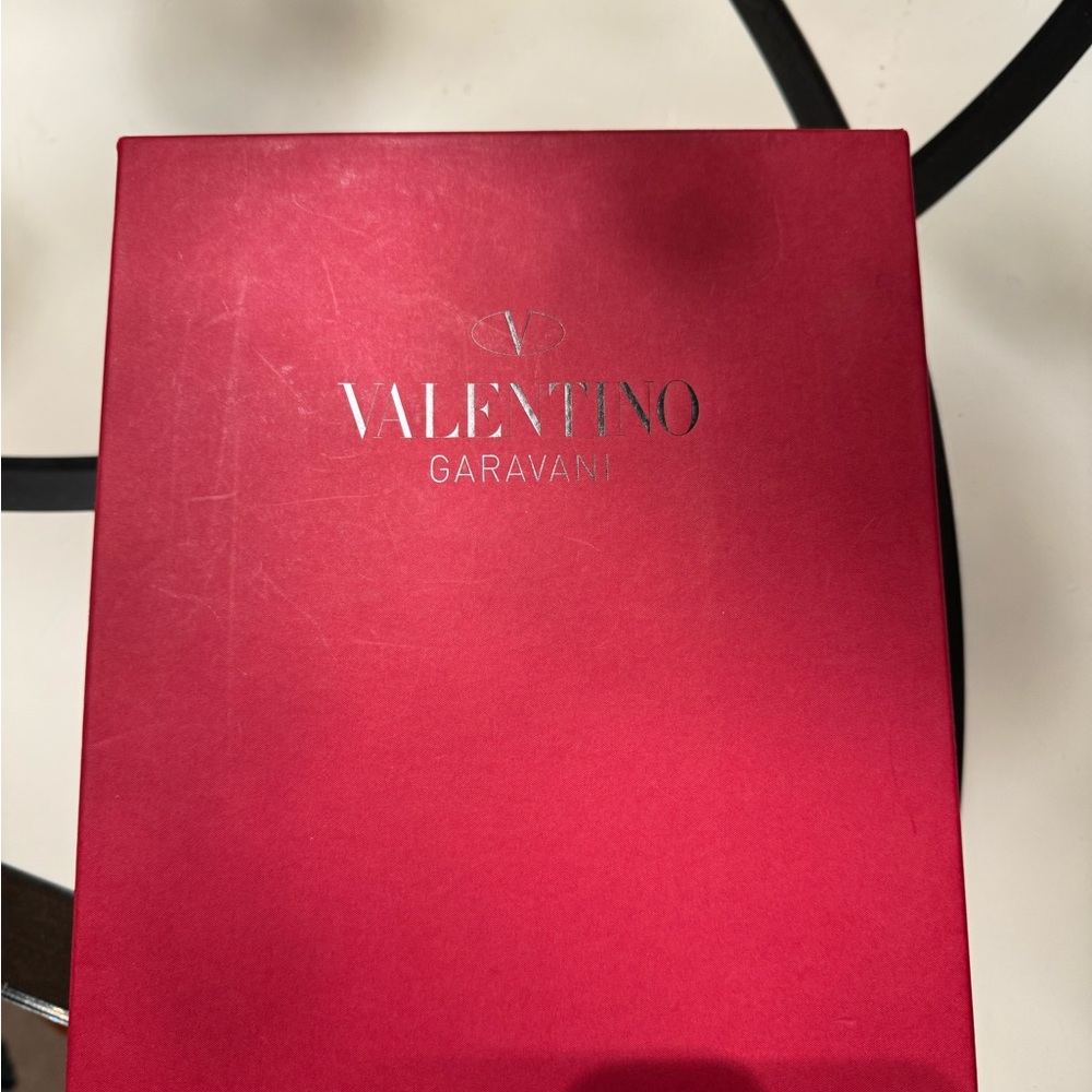 Valentino Black Stiletto Heels with Bow - Picture 6 of 6